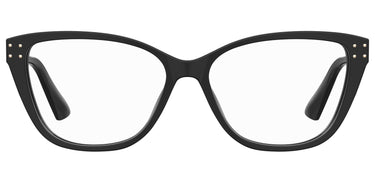 Premium Women Moschino Eyeglasses: MOS583 - BLACK - SpecSMART Eye Clinic (Front View)